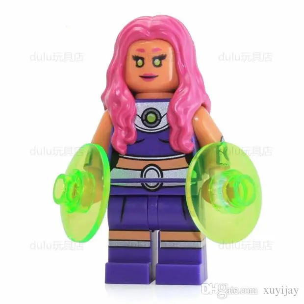 SingleSale STARFIRE KORIAND'R JOKERLAND отряд самоубийц бэтмен Супергерои Minifig собрать