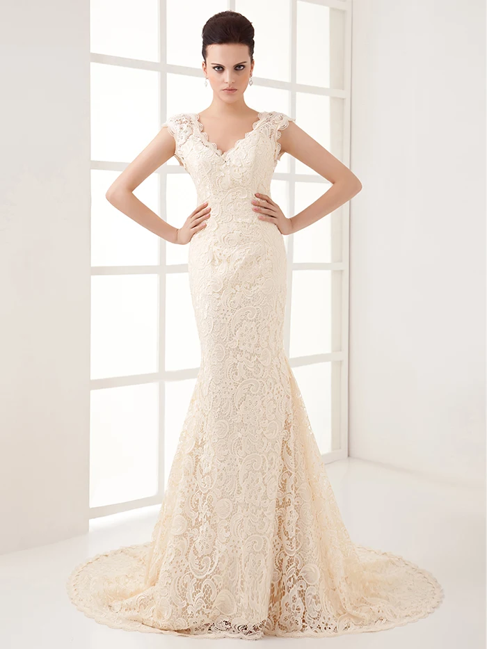 Champagne Colored Simple Wedding Dresses Dressesss Champagne Colored Simple Wedding Dresses