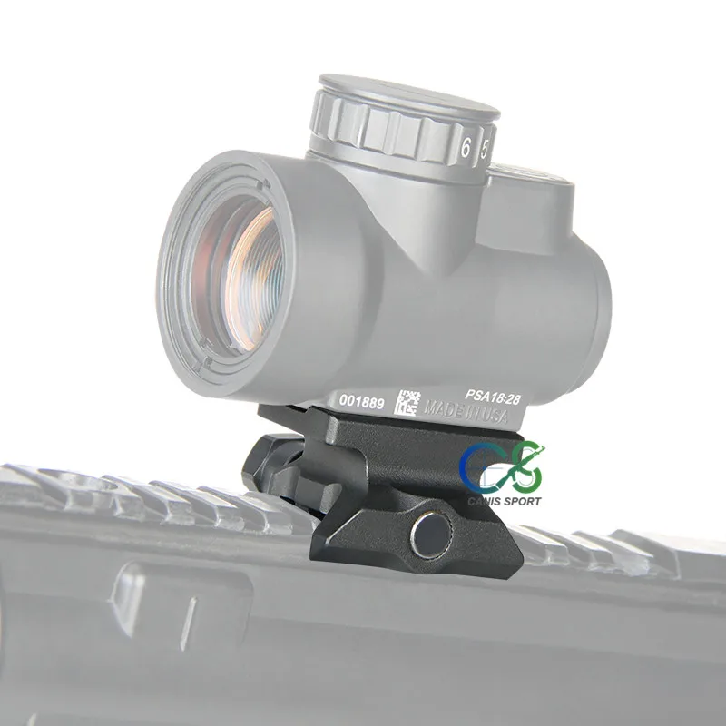 PPT крепление для прицела подходит для MRO Red Dot Sight черный QD отсоединить на все 21,2 мм рис рельсовый прицел для охоты gs24-0218