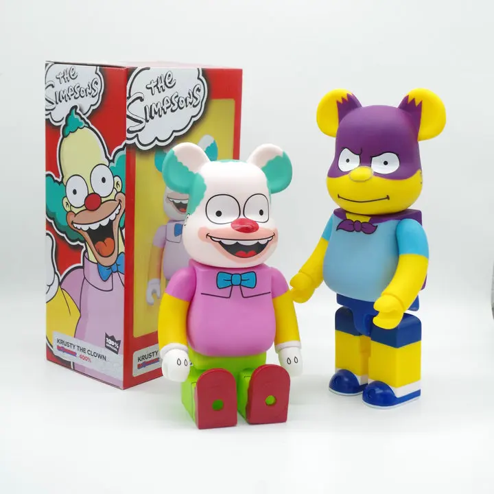 Free EMS Shipping Hot Sale Bearbrick The Simpons 400% Large Size Decoration Doll Christmas Gifts 28cm | Игрушки и хобби