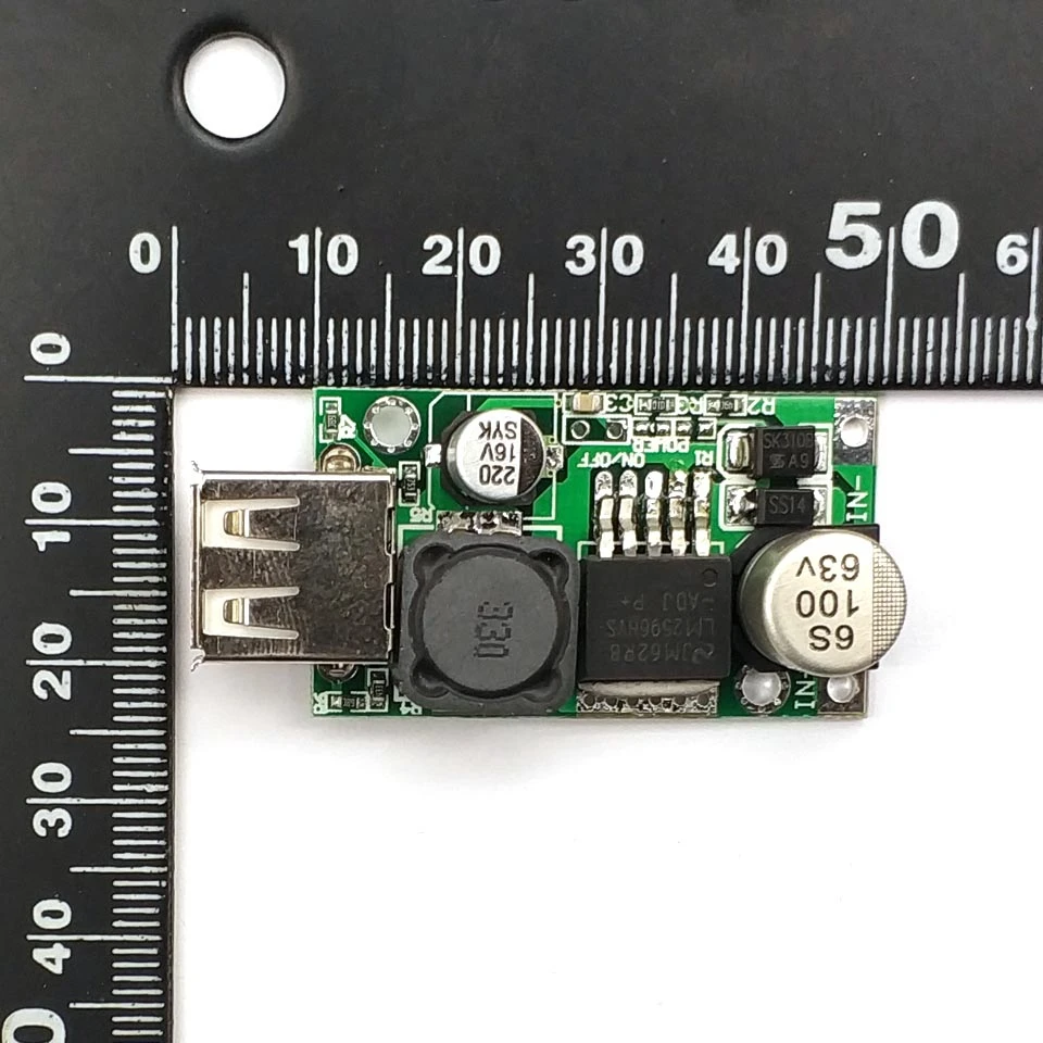 Модуль понижающего преобразователя LM2596HV 5V модуль 9V 12V 24V 36V 48V к 3A зарядного
