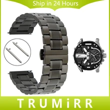 Quick Release Stainless Steel Watch Band Tool for Diesel Men Women Butterfly Buckle Wrist Strap Link