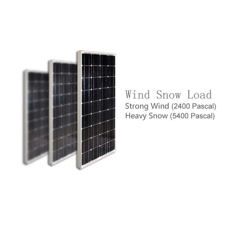 

Waterproof Solar Panel 100W 12V Photovoltaic Panels 1000w Monocrystalline Silicon Wafer Solar System Off Grid Caravan Baot