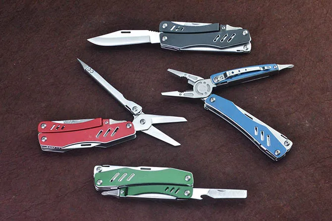 

EDC Multitool Folding Knife Survival Tools Plier Pocket Scissors Camping Fishing Combine Multifuntional Pliers Screwdriver Bits