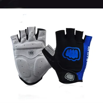 

Factory direct sales Breathable Half finger SBR downhill bike cycling bicycle gloves for man and women