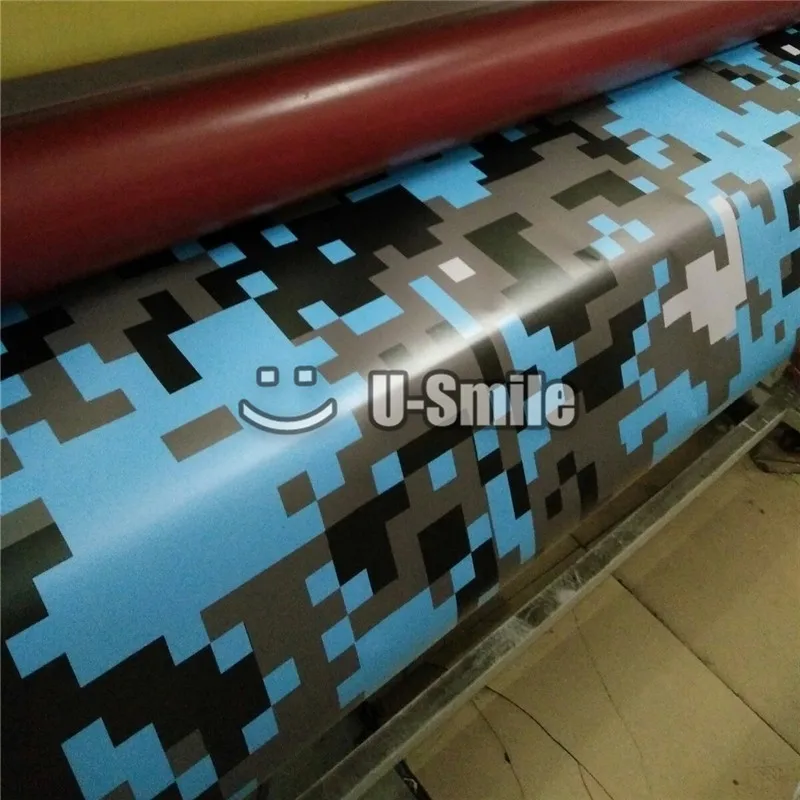 Digitale Baby Blauw Camo Vinyl Auto Wrap Styling Folie Arctic Pixel Camouflage Vinyl Auto Sticker Maat 1 52x30 M Roll Sticker Albums For Collecting Stickers Car Carbon Fiber Stickerstickers Car Decal Aliexpress