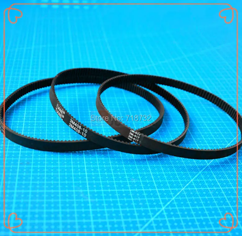 

327-GT3-9 round timing bel 327mm length GT3 9mm width 5pcs free shipping