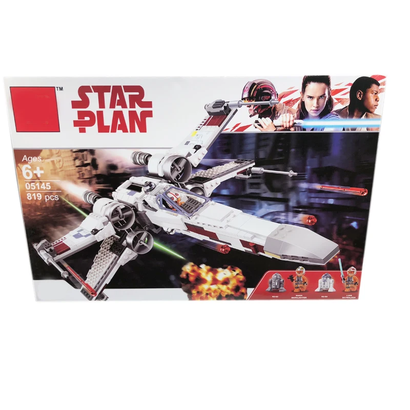 

Star Space Wars X-Wing Starfighter White Building Blocks Toys for Children Gifts Compatible with