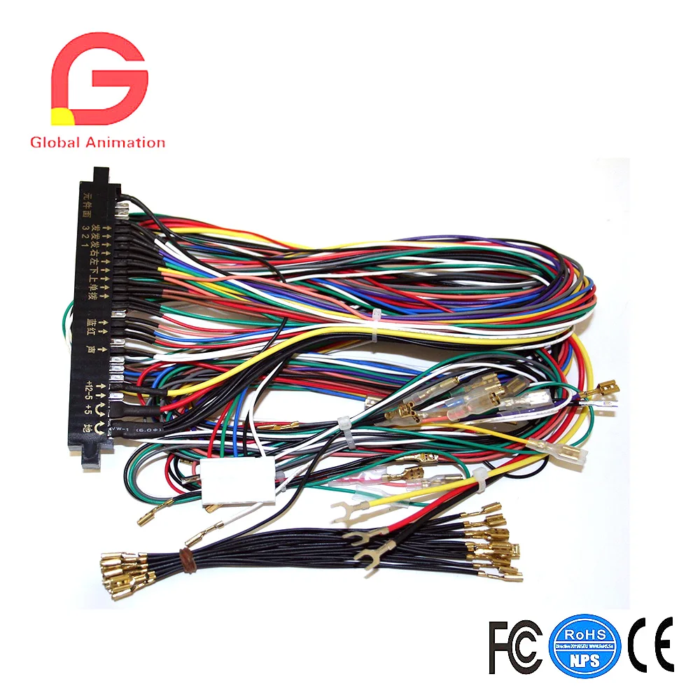 

Jamma Board Standard Cabinet Wiring Harness Loom For Jamma Multigame Boards