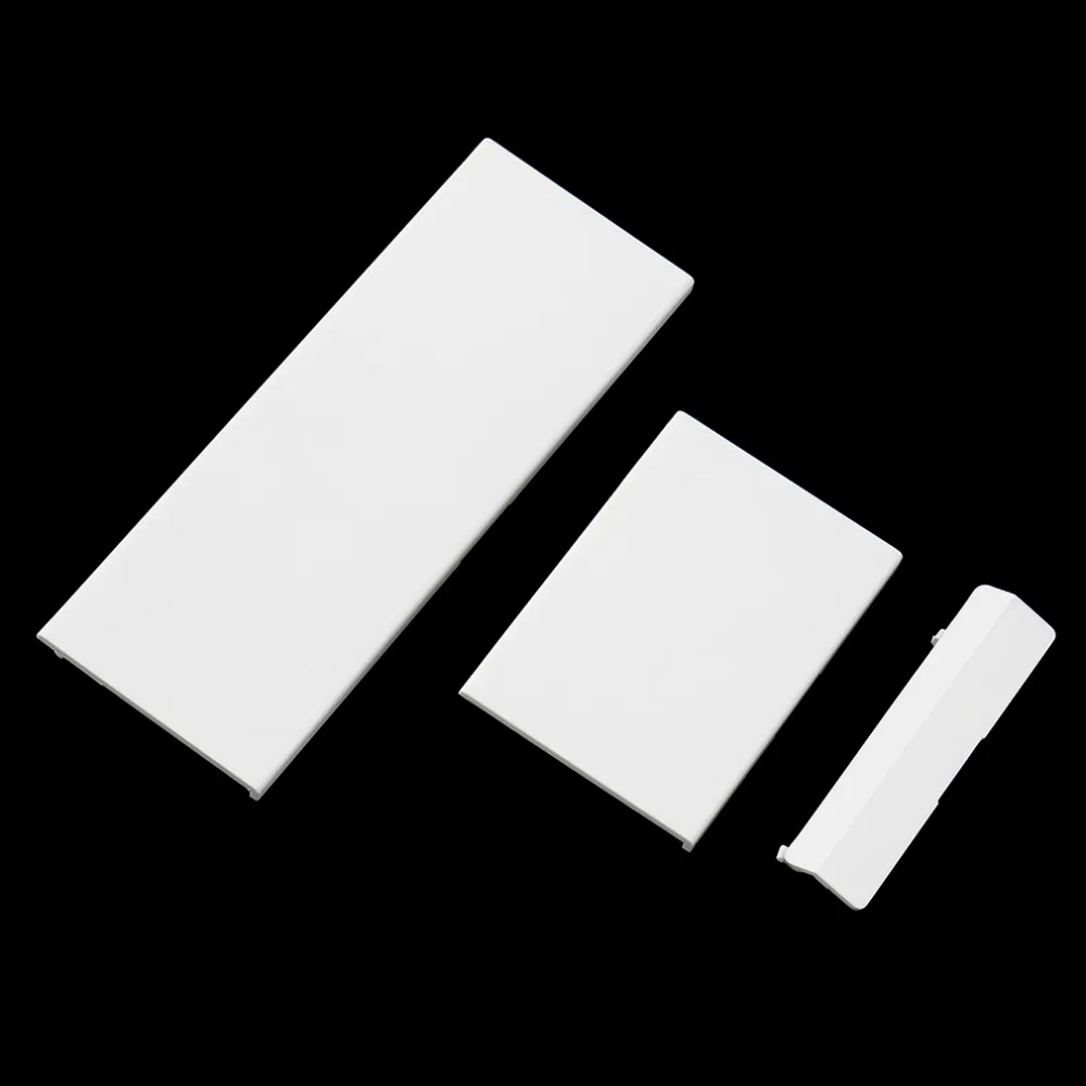 3 шт./компл. белый дверь Слот крышка ободок Крышка части для Nintendo Wii консоли Системы Бесплатная доставка