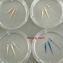 Аксессуары для часов, часы с указкой серебро, розовое золото, золото, синие стрелки для часов miyota 8215, 821A; мужские часы с механизмом mingzhu 2813