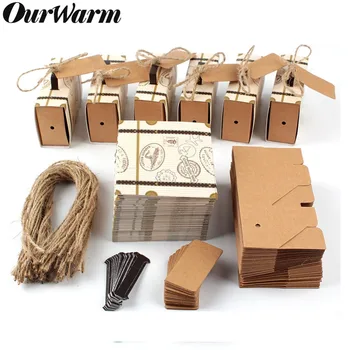 

OurWarm 20pcs/50pcs Suitcase Candy boxes Travel Classic Theme Elegant Style Gift Box Wedding Birthday Anniversary Favor Boxes