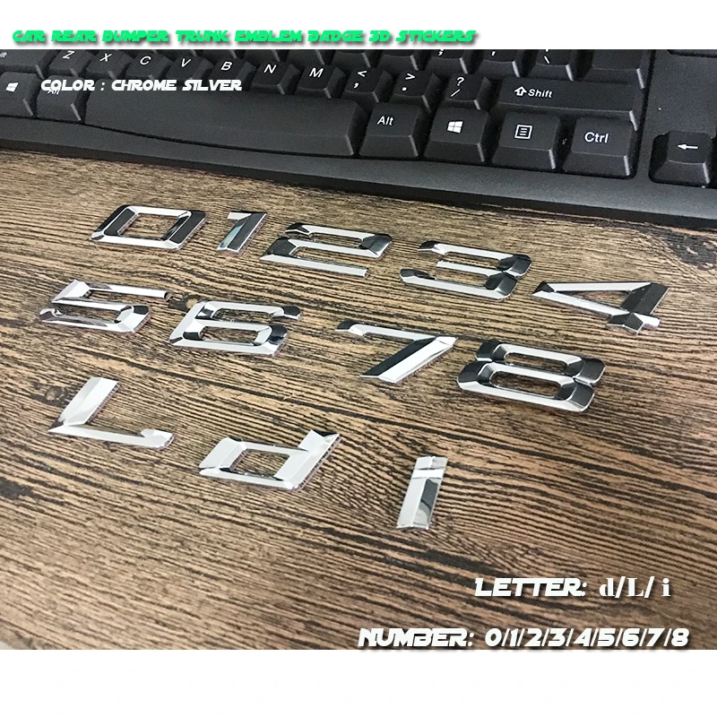 Эмблема Для BMW 7 серии F01 F02 E23 E32 E38 E65 E68 730i 735i 745i 740i 750i|Наклейки на автомобиль| |