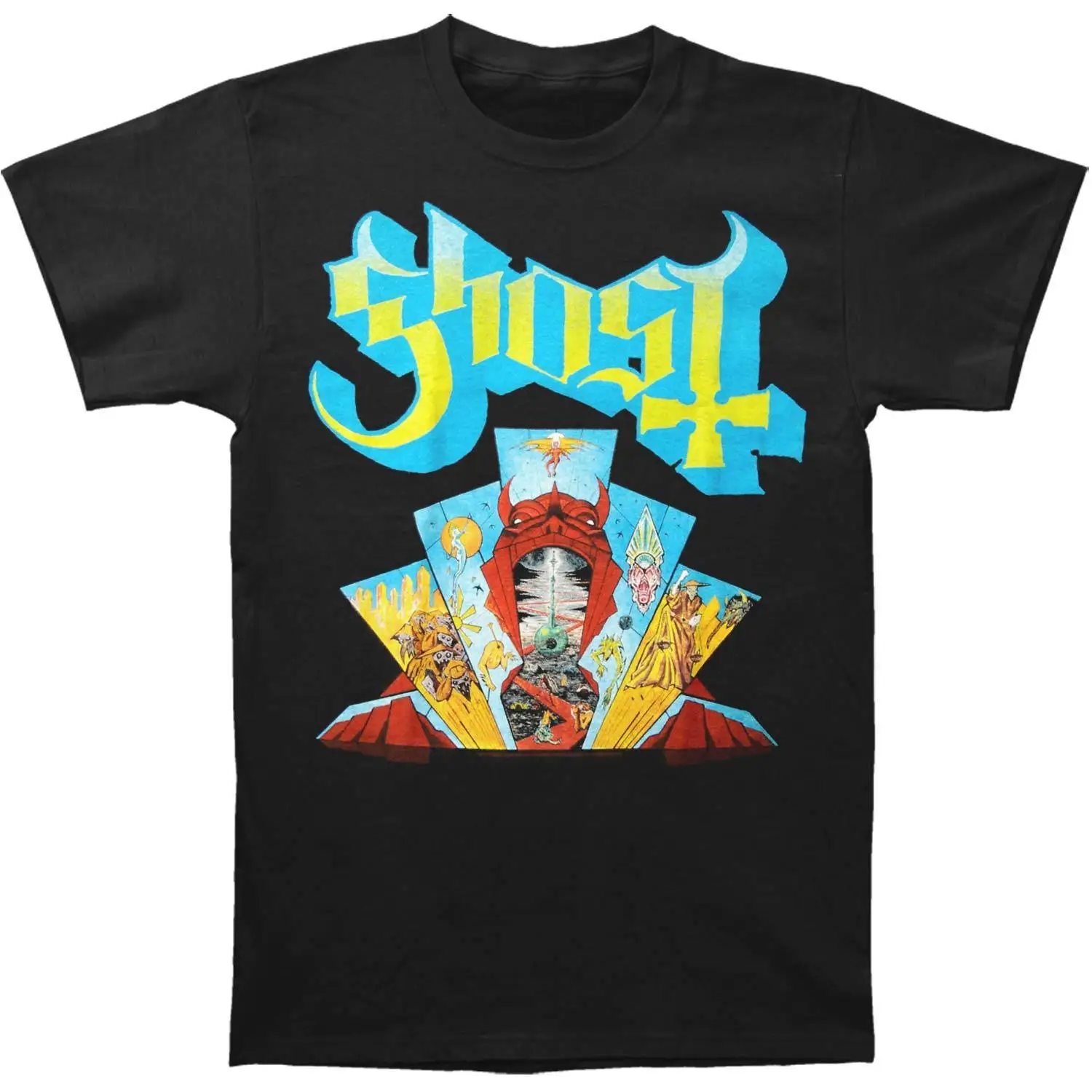 Ghost B.C. Men's Devil Window T-shirt Black | Мужская одежда
