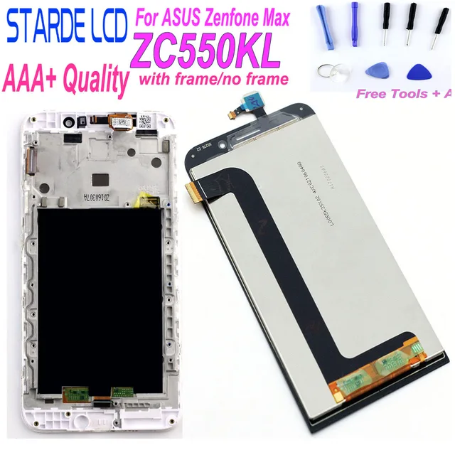 Pantalla Lcd Original Para Asus Zenfone Max Pantalla Tactil Lcd Dual Sim 4g Lte Zc550kl Z010da Incluye Herramientas Entreprenorspodden Se