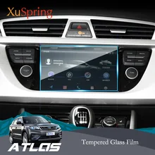 Per Geely Atlas Boyue Emgrand NL-3 Proton X70 2017 2018 2019 di Navigazione Per Auto Temperato Dello Schermo di Vetro Temperato Pellicola Per Lo Styling