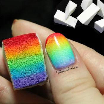 

3Pcs Gradient Nail Soft Sponges for Color Fade UV Gel Polish Nail Art Tools