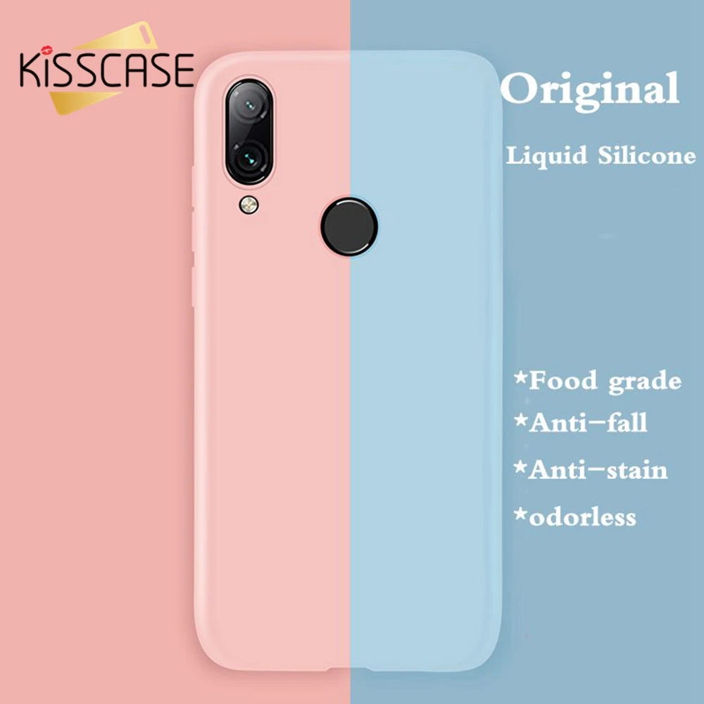 

KISSCASE Soft Silicone Phone Case For Xiaomi Redmi Note 7 8 6A 6 Pro TPU Cases For Xiaomi 8 9 7 Pocophone F1 A2 A1 Back Covers