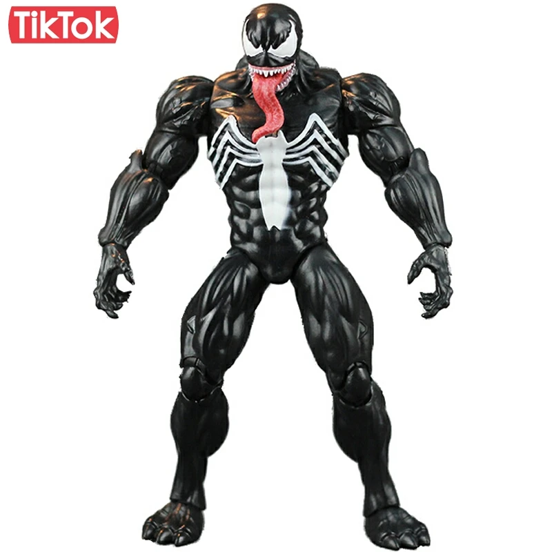 Anime The Amazing Spider Man Venom Edward Eddie Brock Anti Venom Cartoon  Toy Action Figure Model Gift - Action Figures - AliExpress