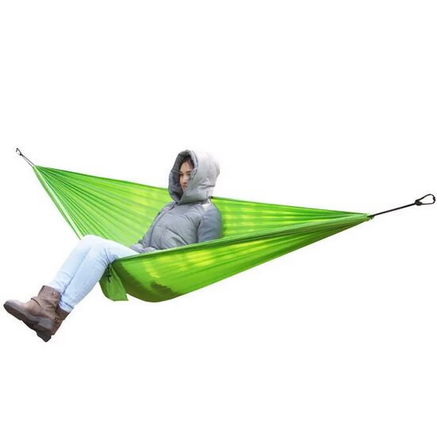 

Outdoor Leisure Double Hammock, Camping Tree Tents, Ultra-Light Parachute Cloth Camping Tents