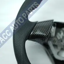 Рулевое колесо из углеродного волокна и кожи для Mazda 6