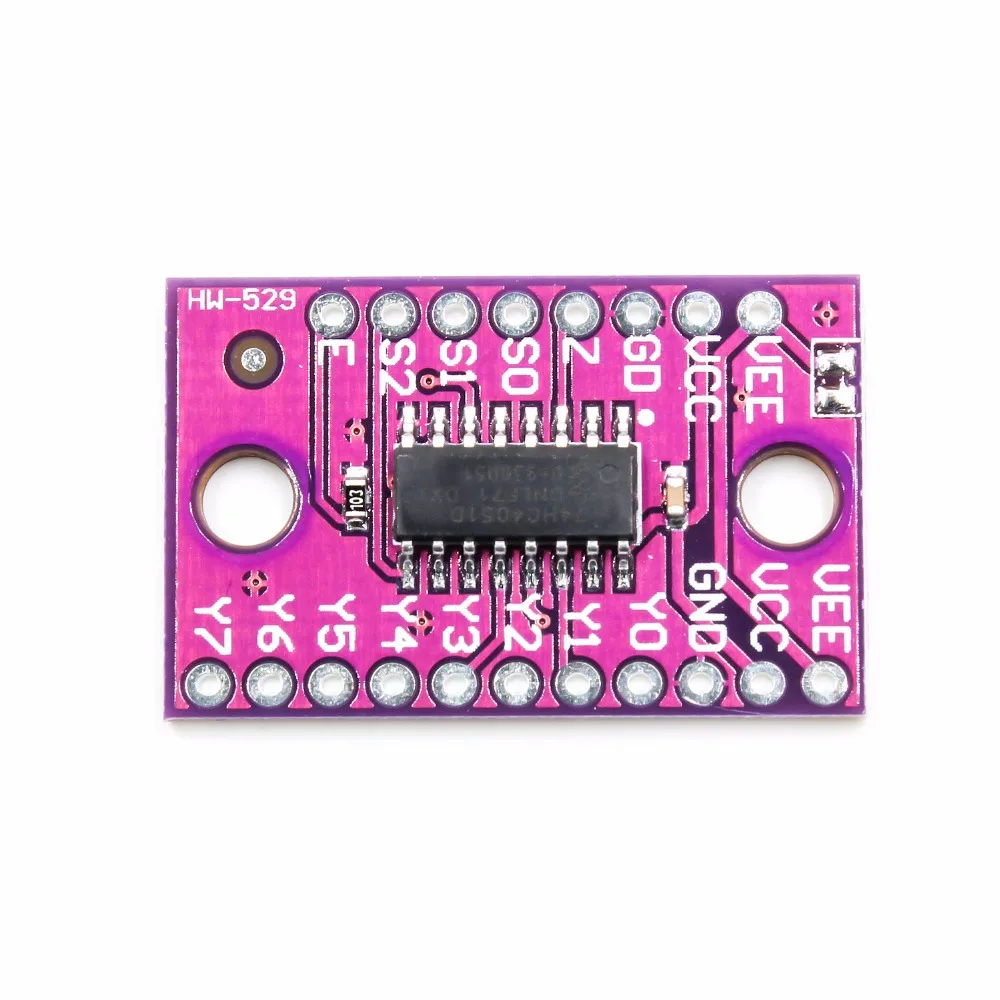 74HC4051 8 канальный Mux CJMCU 4051 аналоговый мультиплексор модуль|Интегральные схемы| |