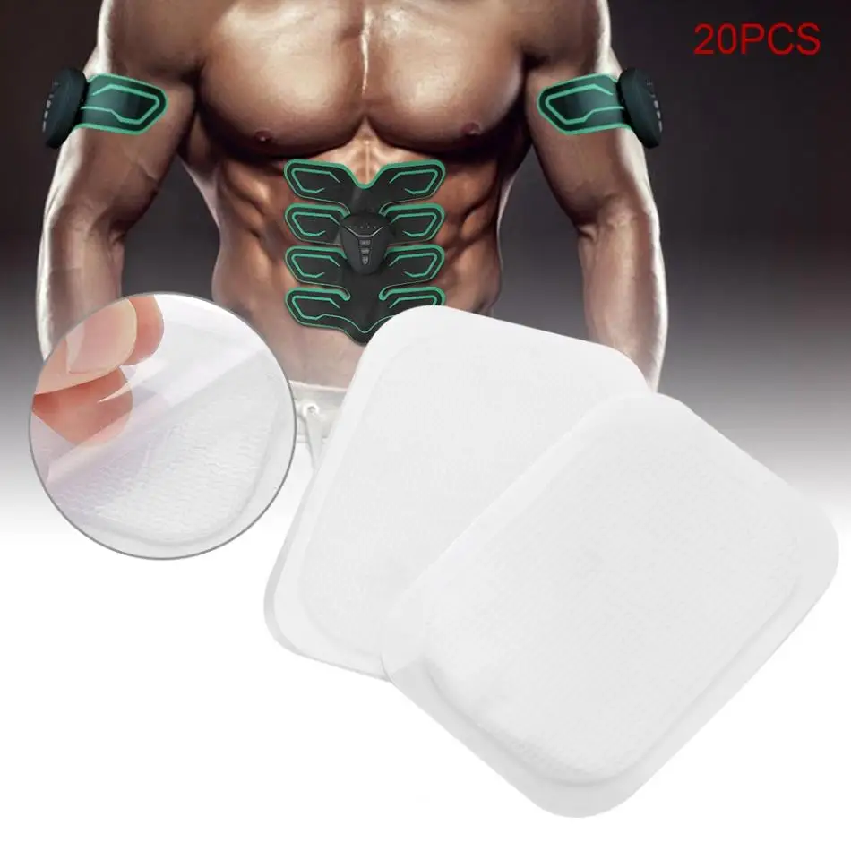 

20pcs 10 Bag Replaceable Abdominal Muscle Stimulator Gel Pad Belly Slimming Belt Accessories Massage Relaxtion Health Care Tool