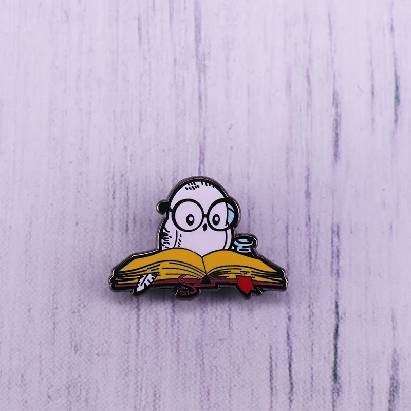

Hedwig read book pin