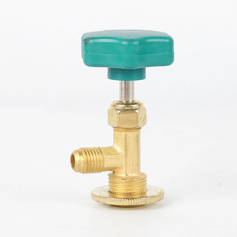 

Gas Refrigerant With Cap Useful Air Conditioning Accessories Auto Car Gate Installation AC Can Tap Adapter Valve Bottle #0507
