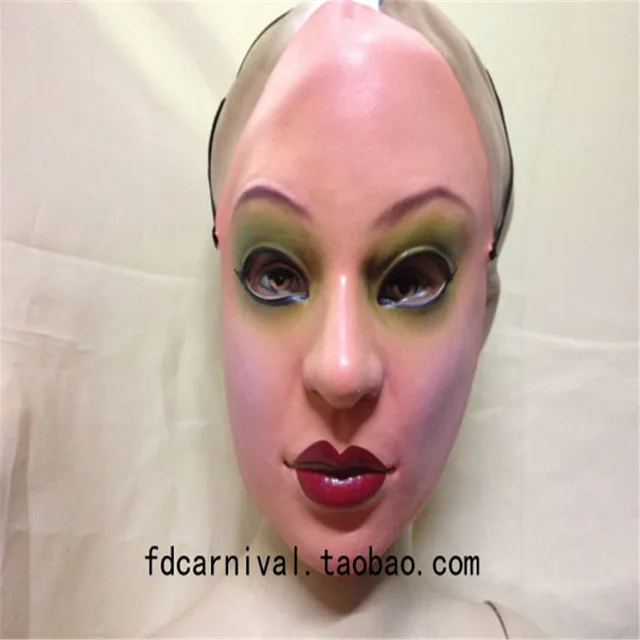 Top quality female mask for man realistic silicone MASKS for halloween