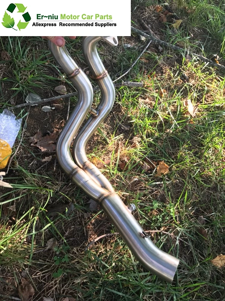 

MT07 FZ07 Motorcycle Exhaust contact middle pipe connector for YAMAHA MT-07 FZ-07 2014-2017 XSR700 2016-2017 slip-on