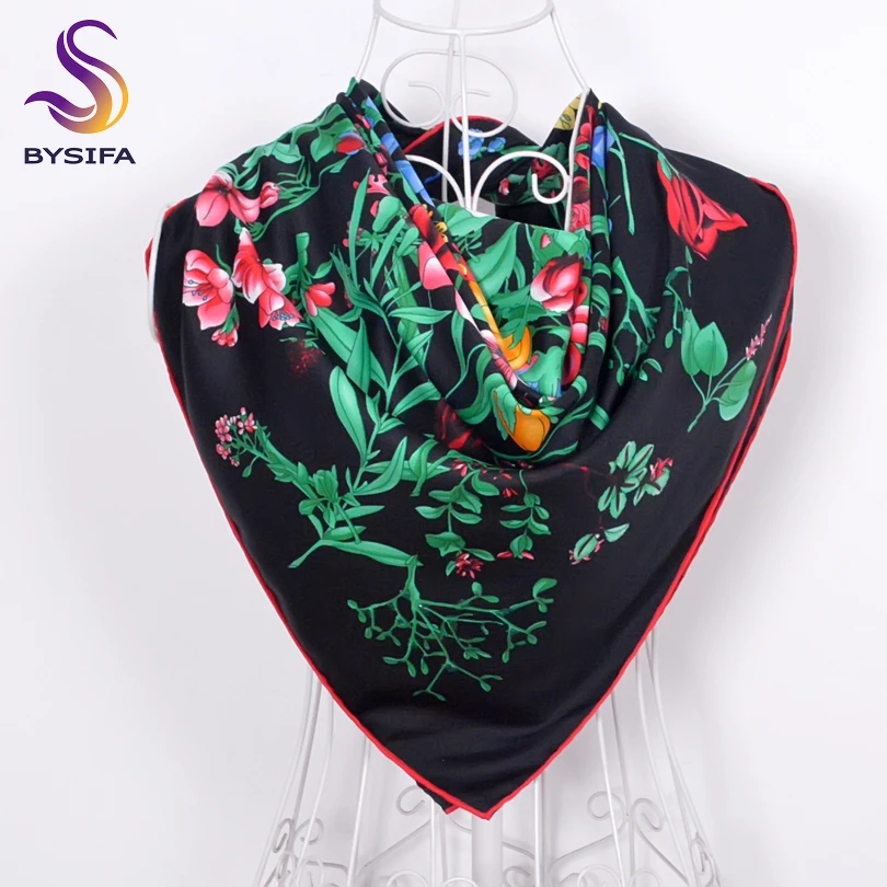 Женская шёлковая накидка 90x90 см|scarf cape|fashion capesilk square scarf |