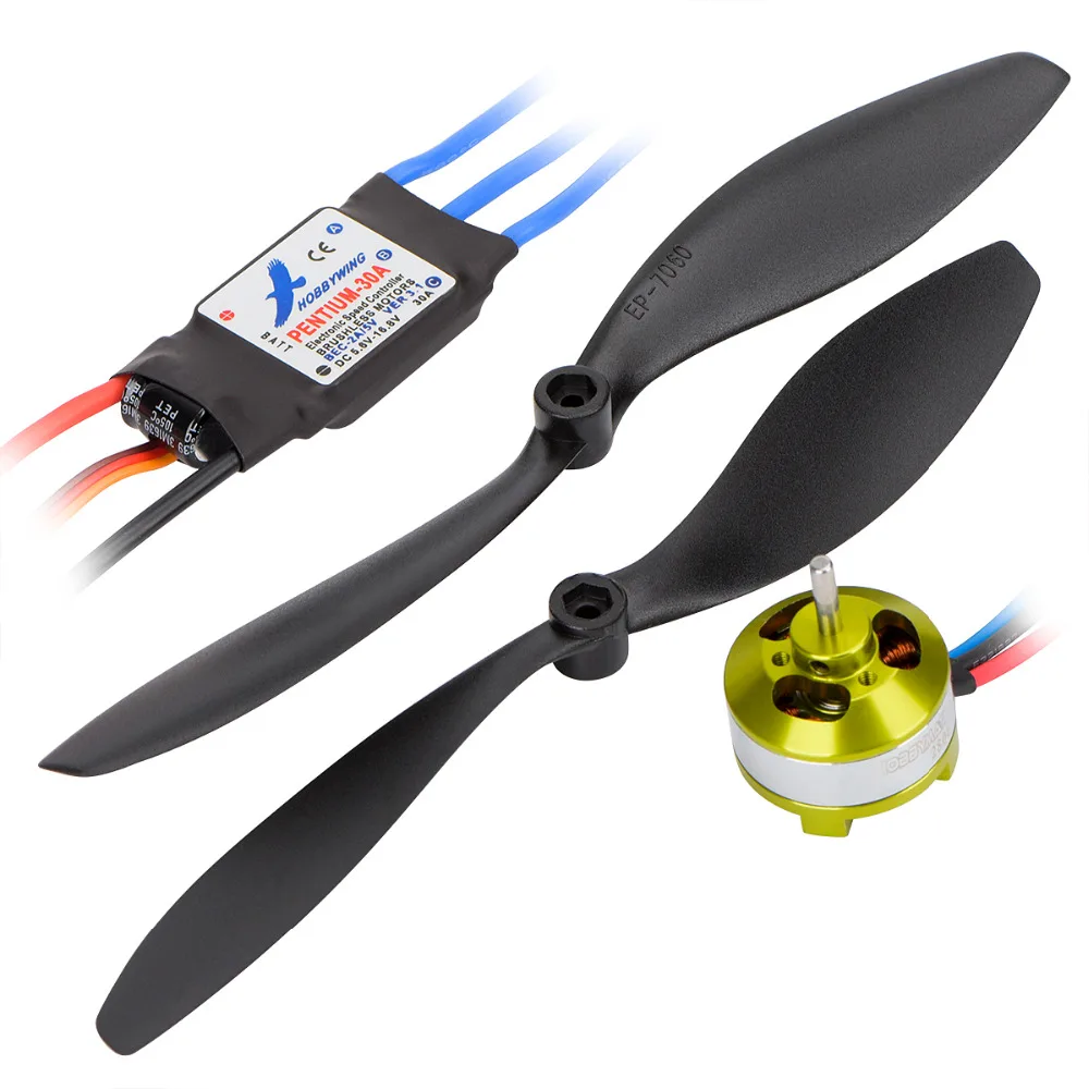 Combo Motor Props Hobbymate 1