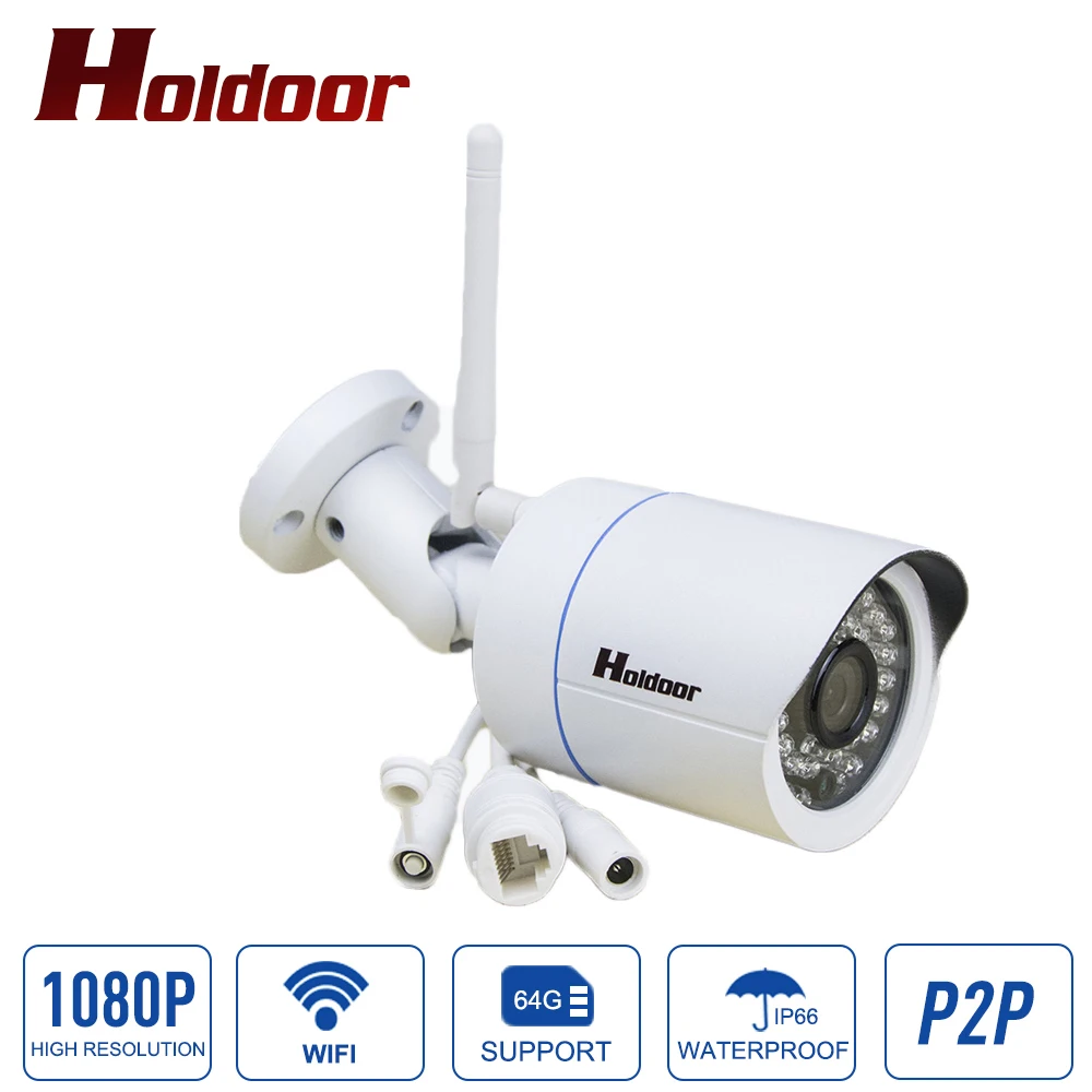 

Outdoor Waterproof IP Camera HD 1080P Wifi Wireless Surveillance Camera Support Micro SD Card CCTV Cam Night Vision