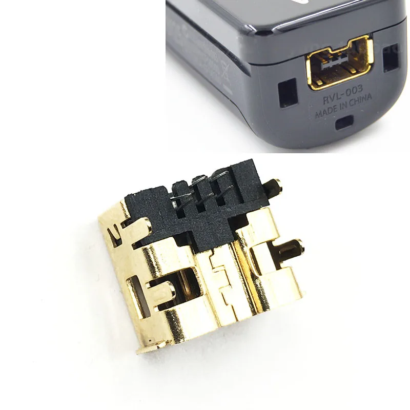 For WII Right Controller Socket Link With Left Controller Interface