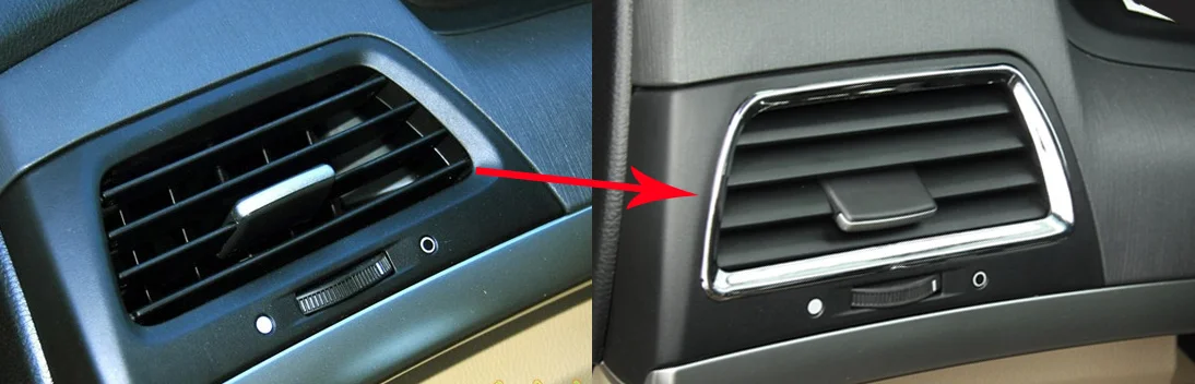 2 шт для Honda Accord 2008-2012 воздушная розетка декоративная наклейка на рамку