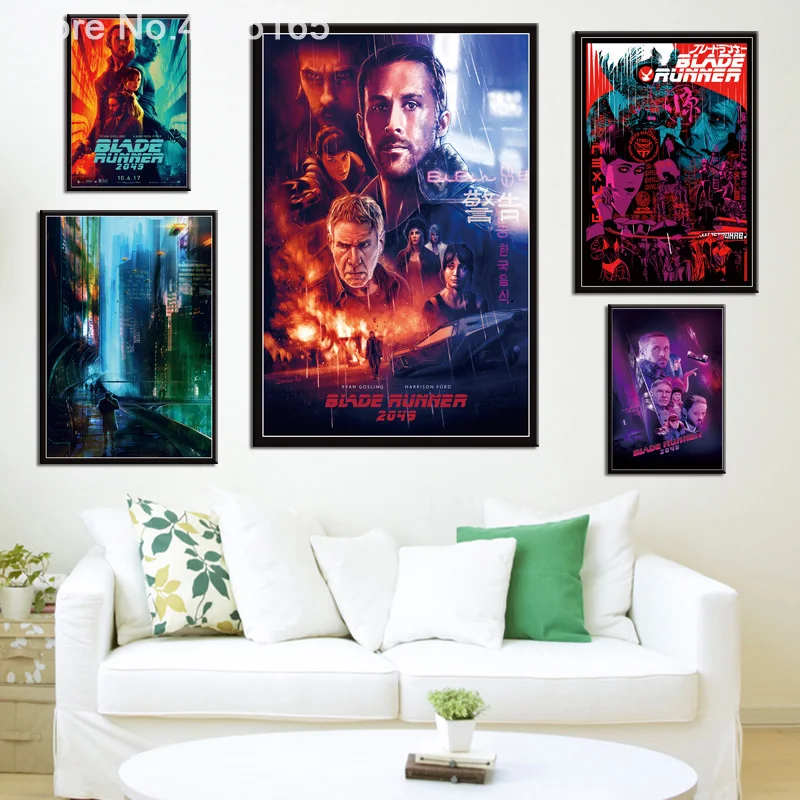 2017 фильм Blade Runner 2049 Харрисон Форд популярный художественный плакат печать | Отзывы и видеообзор