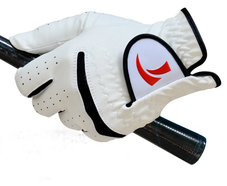 Профессиональные мужские перчатки для гольфа с левой рукой, дышащие перчатки для гольфа из овечьей кожи