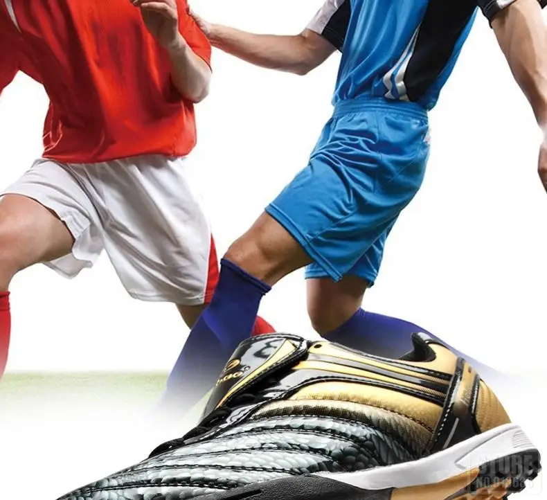 TIEBAO/профессиональные футбольные бутсы для помещений; футбольные бутсы; Botas Futbol patos De Futbol; спортивная обувь; Детская футбольная обувь