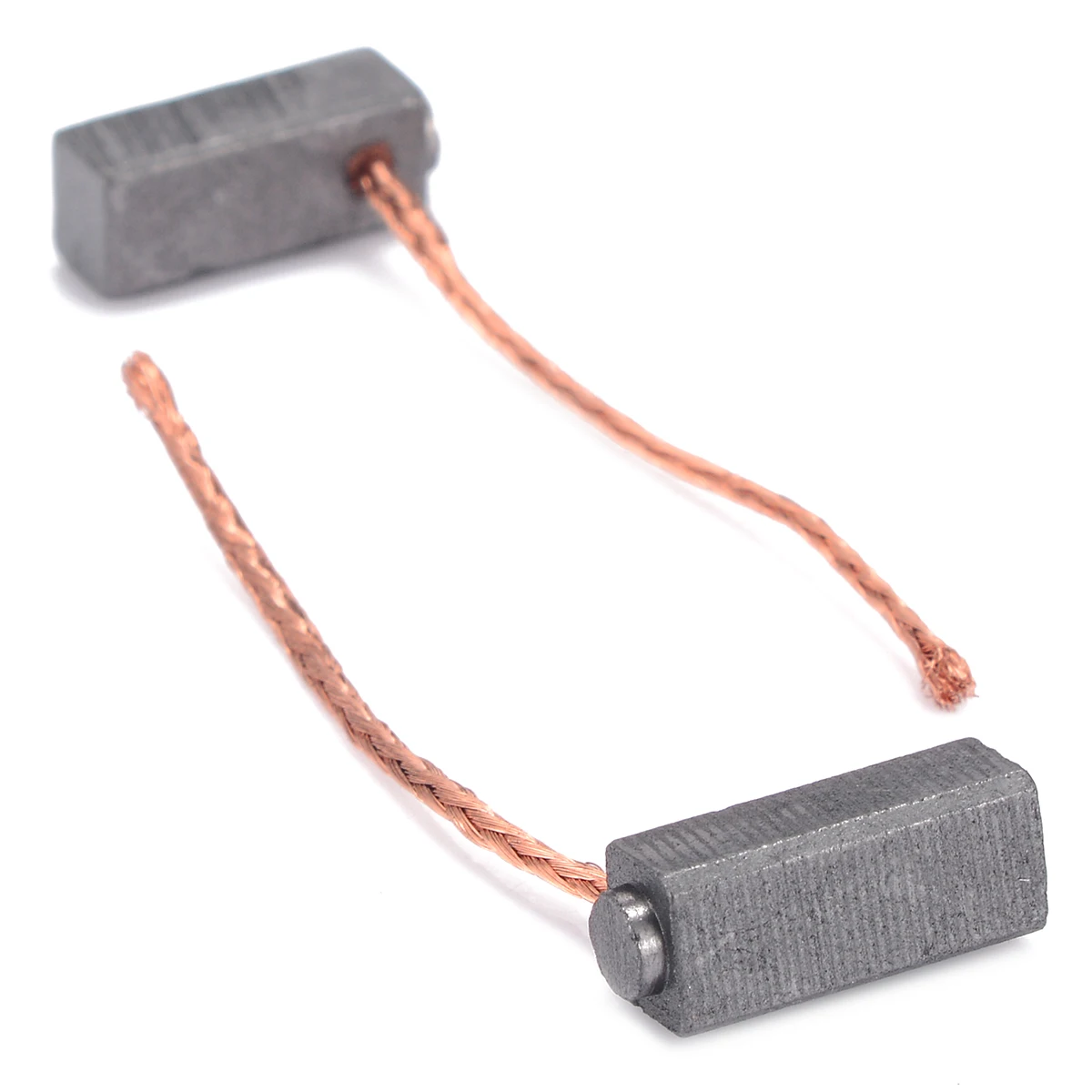 10pcs/set Carbon Brushes Wire Electric Motor Brush Repair Part Kit For Generator Generic Electric Motor Replacement 5x6x14mm