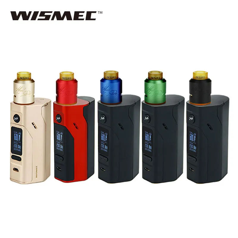 

Original Wismec RX2/3 TC Mod Electronic Cigarettes Kit For Desire Mad Dog RDA Atomizer 150w/200W Reuleaux RX23 BOX Mod VAPE CS02