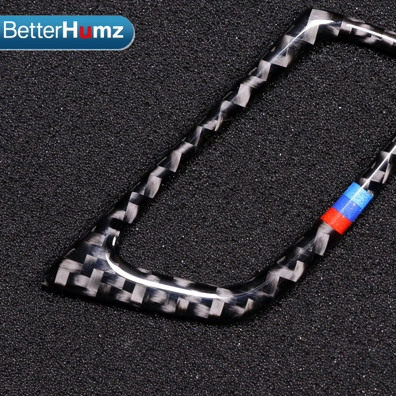 BetterHumz декоративное кольцо из углеродного волокна замок ключ зажигания панель