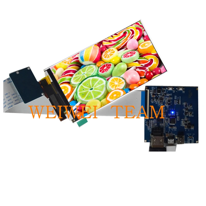 

60HZ Mipi interface 2160x3840 UHD 5.5 inch 4k lcd panel module+ MIPI HDMI controller board for 3d printer diy project H546UAN01