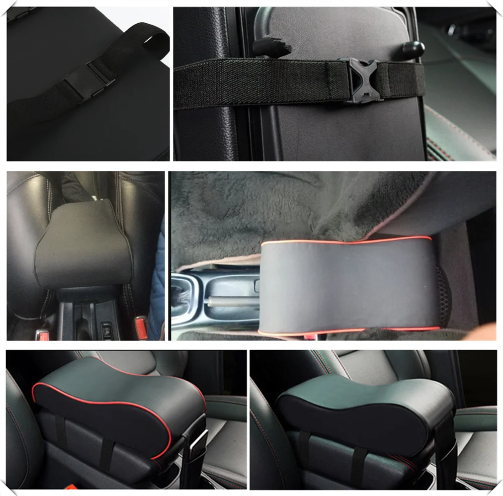 

Auto parts armrest box cushion memory cotton leather soft central mat for Renault Megane Kadjar EZ-GO Captur Arkana Zoe