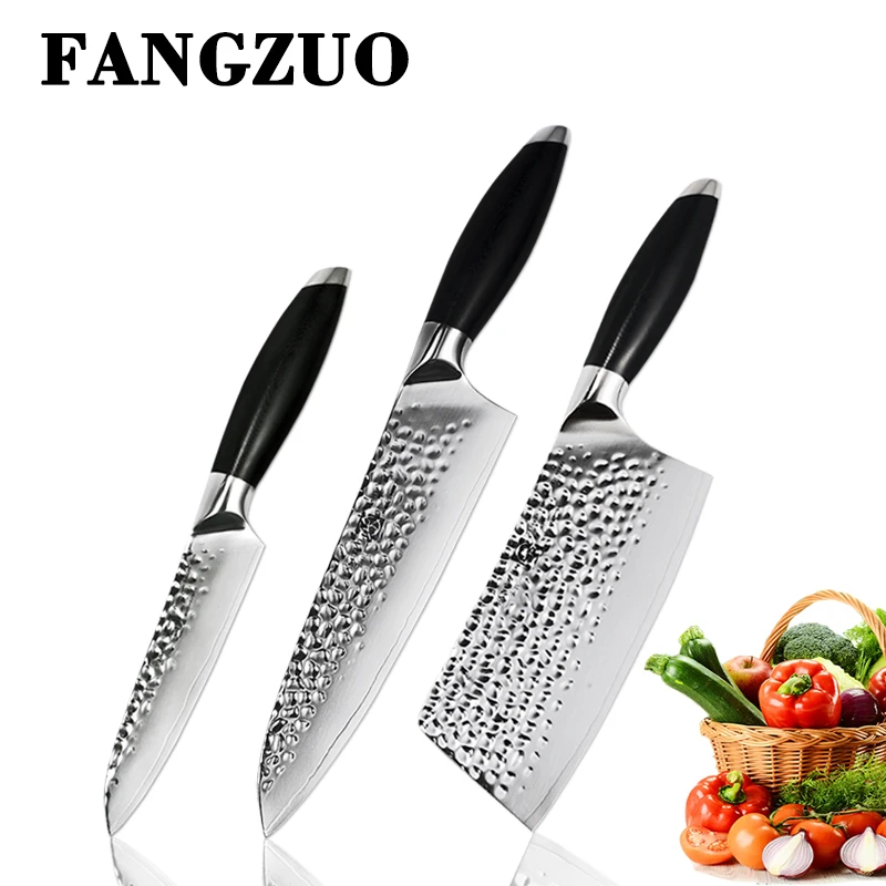 FANGZUO брендовый 440C нож из нержавеющей стали высококачественные кухонные ножи 5
