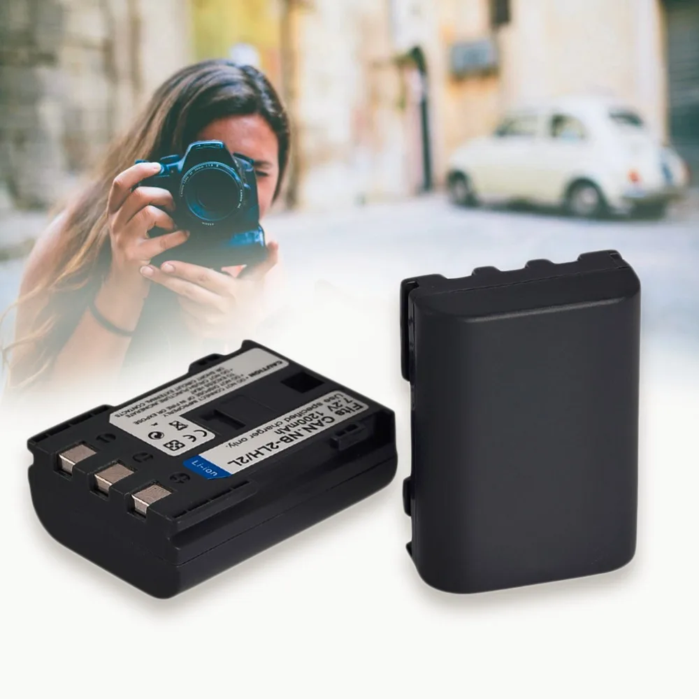 2pcs/lot Rechargeable Camcorders Camera Battery For Canon NB 2L/2LH