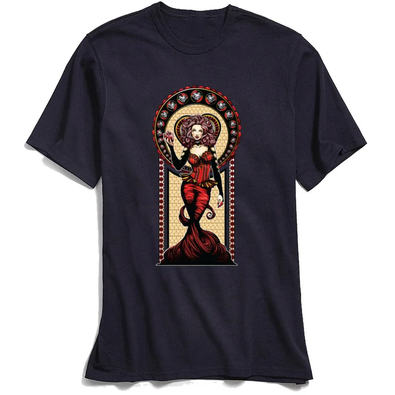 Stolen Heart Normal T-Shirt for Men Cotton Fabric Summer/Autumn Tops & Tees Normal Tops Shirts Short Sleeve Funny Round Collar Stolen Heart navy