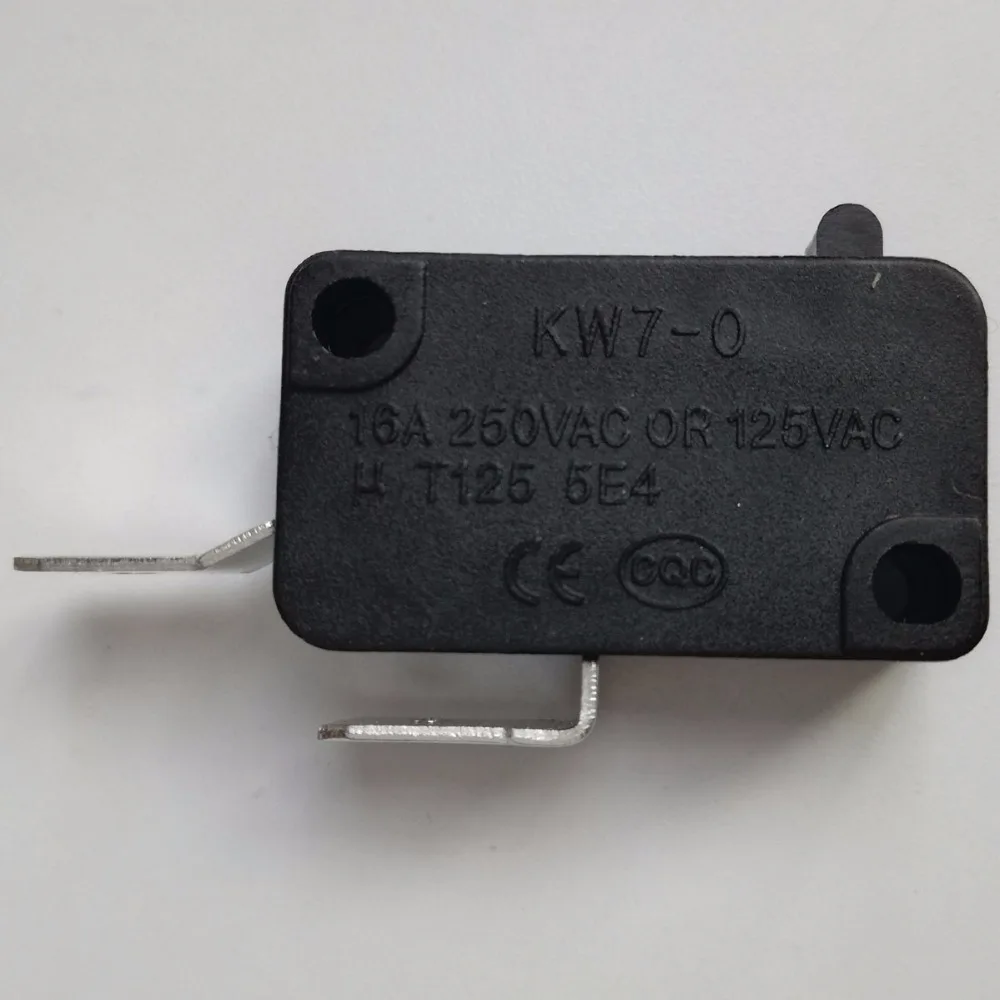 10 шт. микропереключатель чувствительные переключатели 2 контакта 1 Нет микро переключатели 16A 250VAC 5E4 KW7-0 CE CQC сертификат
