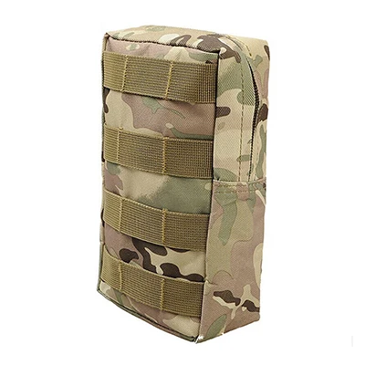Многофункциональный тактический MOLLE EDC 600D нейлон 21X11,5 см Универсальный гаджет сумка инструменты поясные сумки открытый пакет - Цвет: CP Camouflage