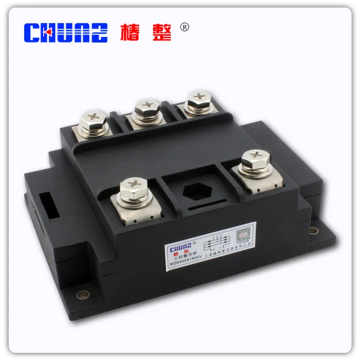 

[ZOB] RELAY - CHUNZ MDS800A1600V three phase bridge modules